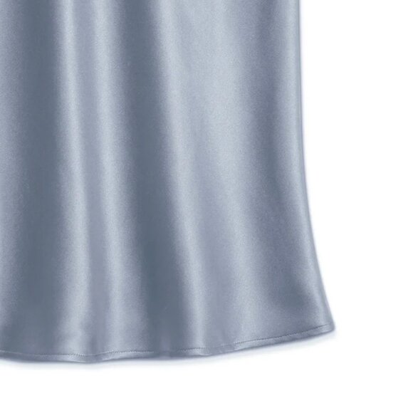 Bar Silk Skirt - Pastel Bue - S - Anine Bing - Picture 2 of 5